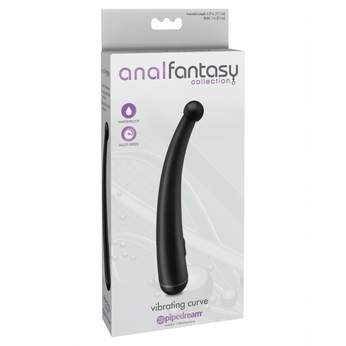 Anal-Vibrator Pipedream Anal Fantasy Collection Schwarz - FlowNight