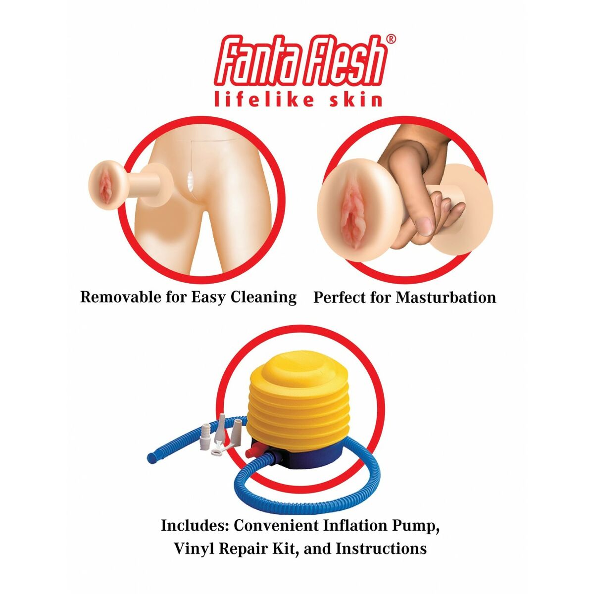 Aufblasbare Puppe Hannah Harper Nova Rico - FlowNight