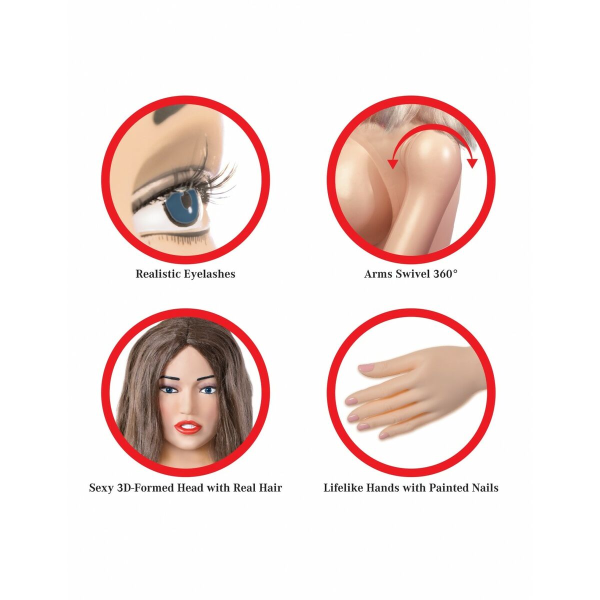 Aufblasbare Puppe Agent 69 Nova Rico - FlowNight