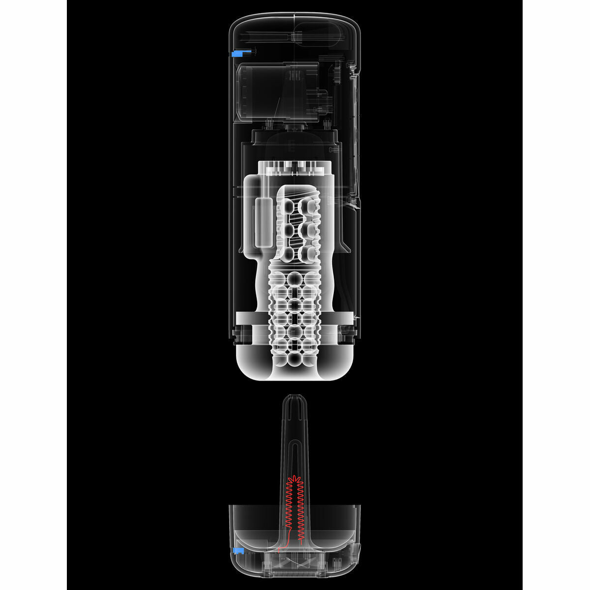 Belastbarer Jack Ass Masturbator Pipedream PDX ELITE MILK ME HOTTER Schwarz - FlowNight