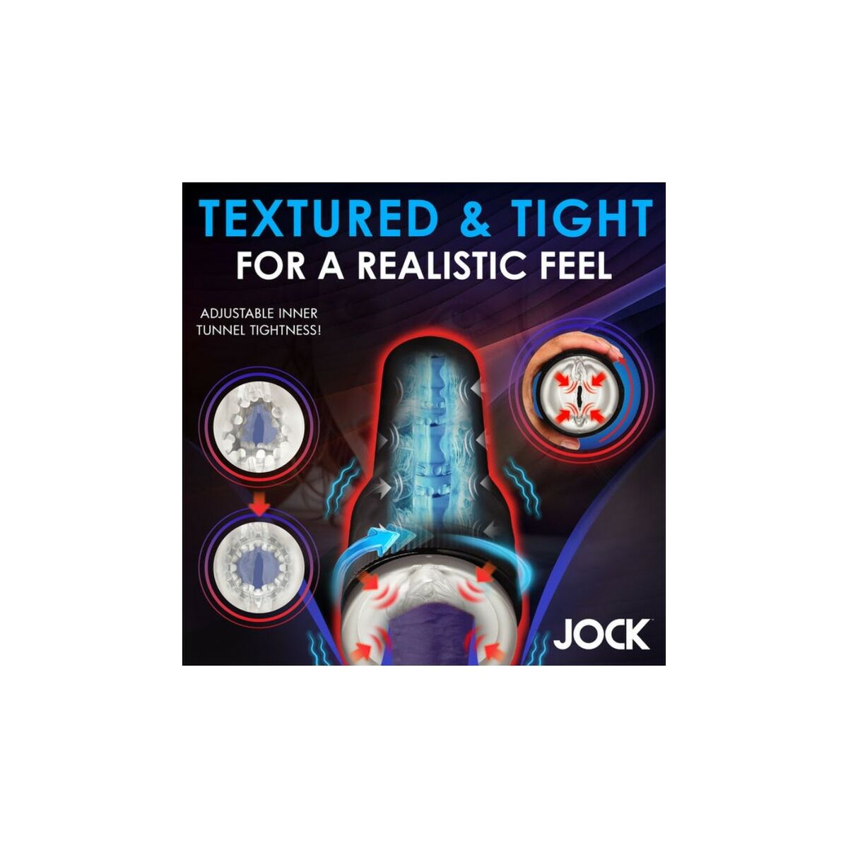 Belastbarer Jack Ass Masturbator XR - FlowNight