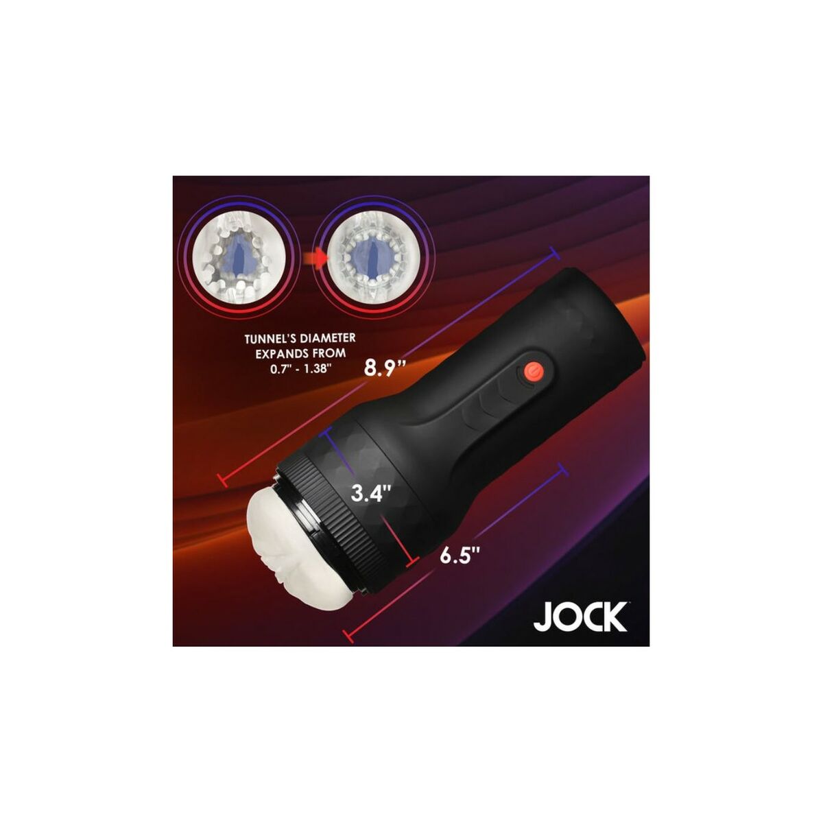 Belastbarer Jack Ass Masturbator XR - FlowNight