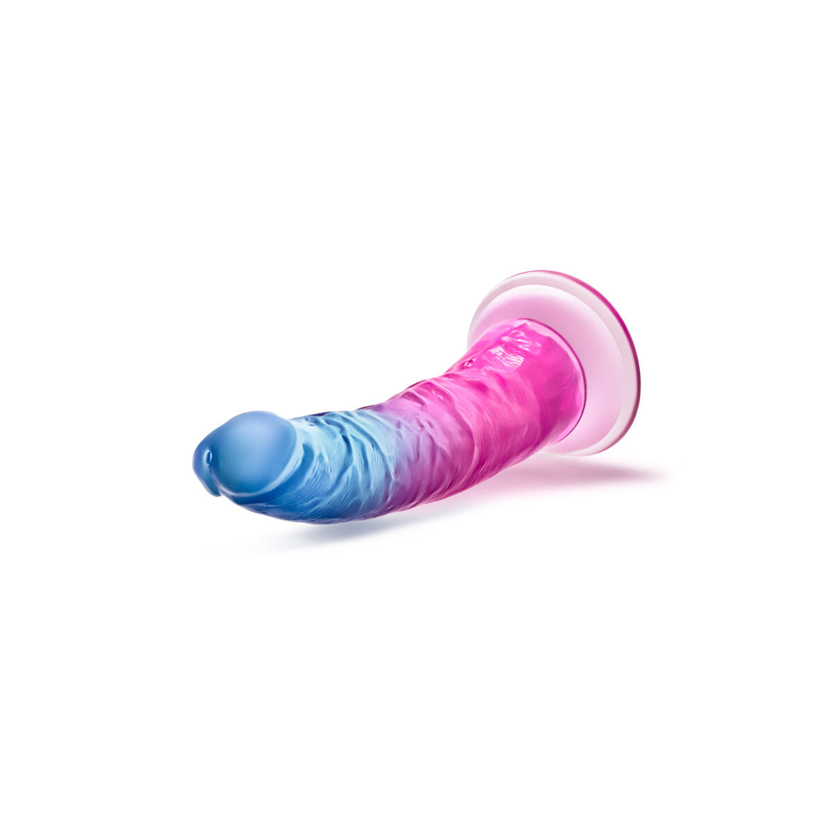 Bunter Genuss: Regenbogen Dildo für sinnliche Freude - FlowNight