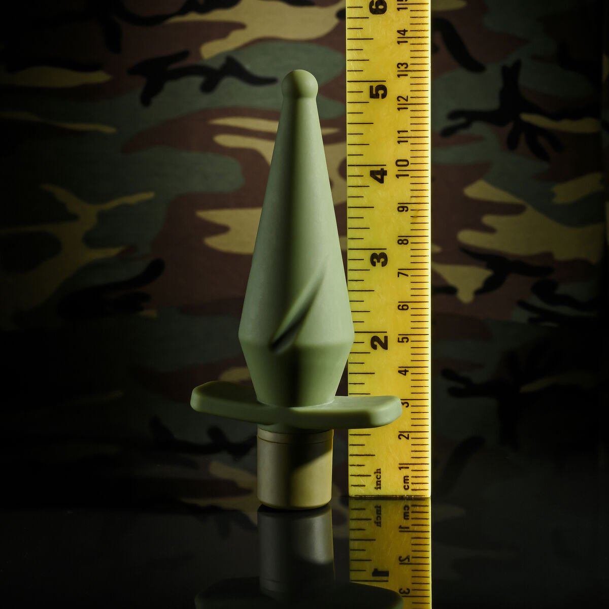 Grüner Luxus-Analvibrator für sinnliche Erlebnisse - FlowNight