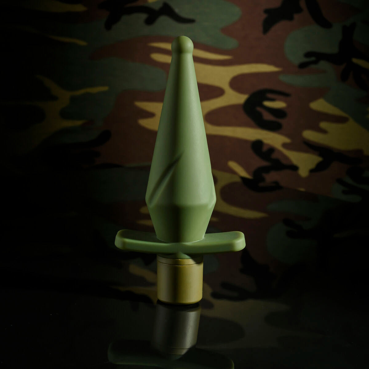 Grüner Luxus-Analvibrator für sinnliche Erlebnisse - FlowNight