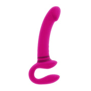 Double Penetration Stroker Masturbator mit doppelter Öffnung (Anus und Schamlippenform) Gender X Rosa - FlowNight
