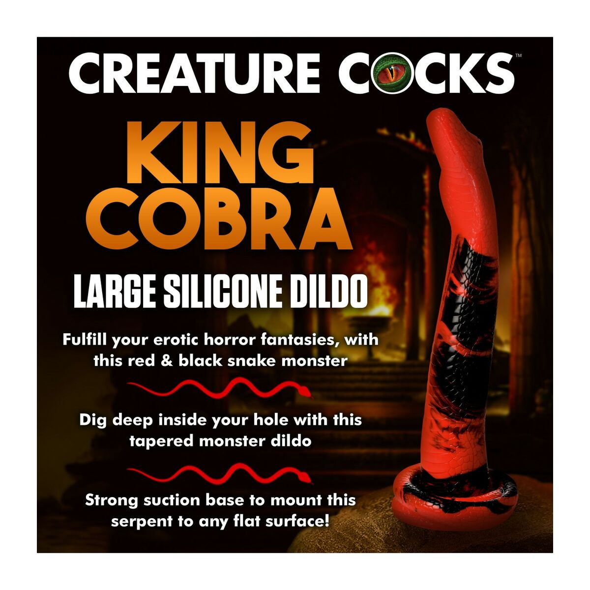 Dildo XR 35,5 cm Silikon - FlowNight