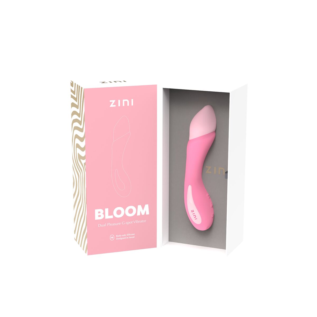 Eleganter G-Punkt Vibrator in Rosa - FlowNight