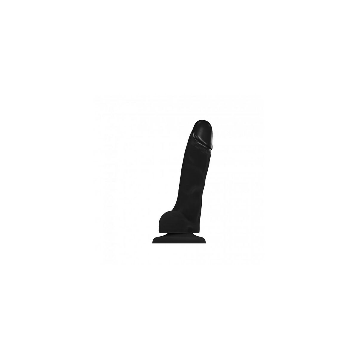 Dildo Strap-on-me Realistic Schwarz L - FlowNight