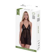 Babydoll Baci Lingerie Schwarz M/L - FlowNight