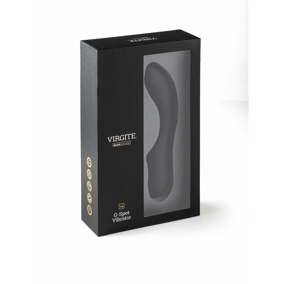 Eleganter G-Punkt Vibrator in Schwarz - FlowNight