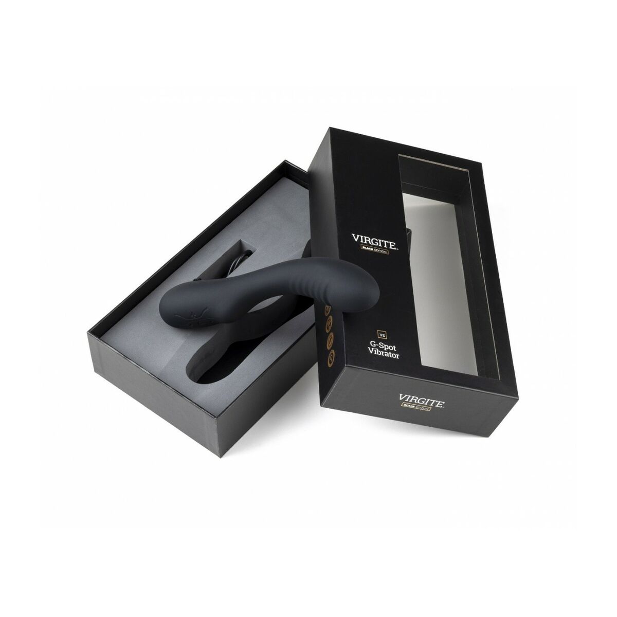 Eleganter G-Punkt Vibrator in Schwarz - FlowNight