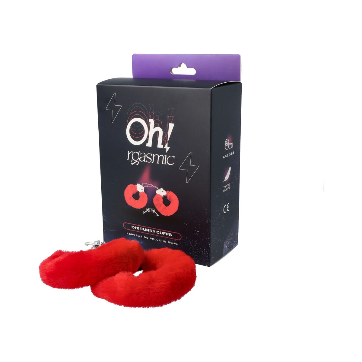 Handschellen Oh!rgasmic Rot - FlowNight