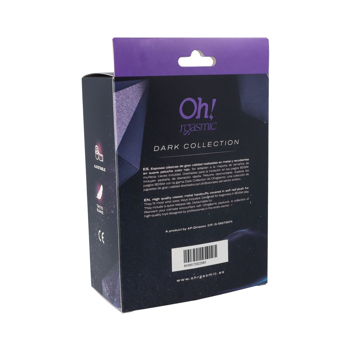 Handschellen Oh!rgasmic Rot - FlowNight