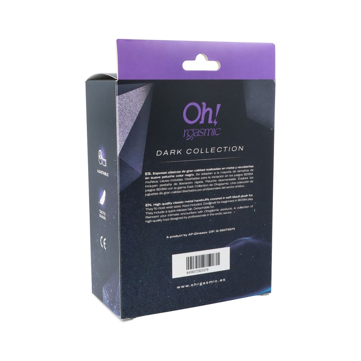 Handschellen Oh!rgasmic Schwarz - FlowNight