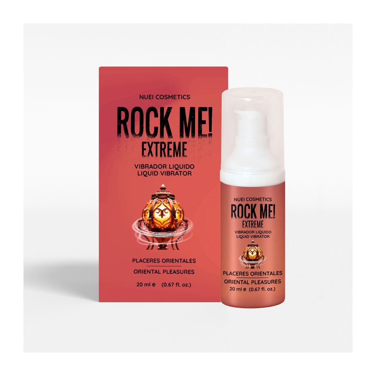 Gleitmittel Erdbeere Nuei Cosmetics of the Night ROCK ME! 20 ml Erdbeere Minze - FlowNight