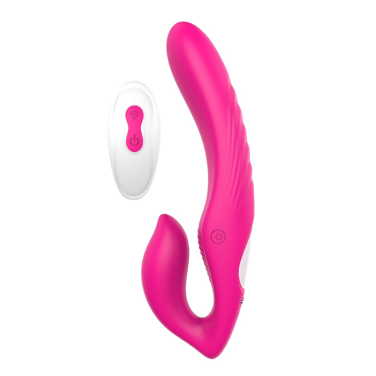 Double Penetration Stroker Masturbator mit doppelter Öffnung (Anus und Schamlippenform) Dream Toys Essentials Rosa - FlowNight